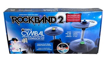 Rockband 2 Triple Cymbal Universal Expansion Kit Compatible With The Beatles Rockband Wii