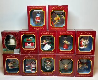 Grandeur Noel Collectors Edition Ornament Lot - Set Of 12