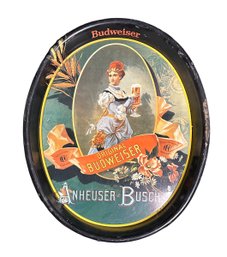 Vintage Budweiser Beer Serving Trey