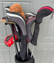 Assortment Golf Clubs - Taylormade, Dimension & Headcovers