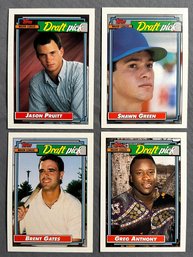 1992 Topps Major League Draft Pick Lot Of 4