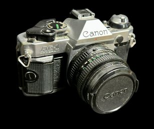 Canon AE-1 Program 35mm SLR Camera With 50mm 1:1.8 Lens