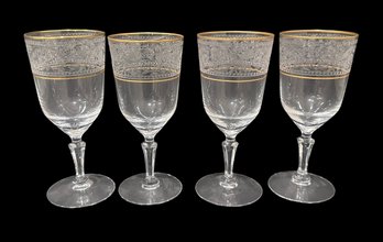 Vintage Fostoria Renaissance Dining Glasses - Set Of 4