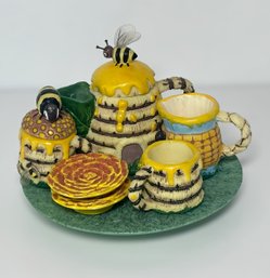 Precious Moments By Ernesto Mini Bumble Bee Teaset
