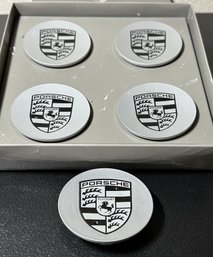 Original Porsche Hub Caps W/ Box Lot Of 5