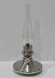 Stunning Danforth Pewter Mariner Oil Lamp W/ Lamplight Lamp Oil