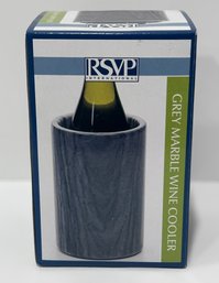 Beautiful Grey Marble Wine Cooler By RSVP International