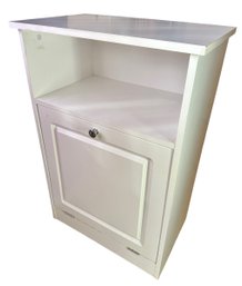 White Bath And Laundry Cabinet