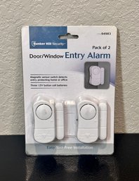 Bunker Hill Security Door/window Entry Alarm Pack Of 2