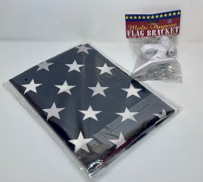 Brand New American Flag And Multi Purpose Flag Bracket