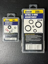 Lot Of 2 Washer Seals & Nitrile O Rings