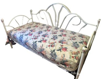 Beautiful Floral Rustic French Style Twin Bed Frame W/ Mattress