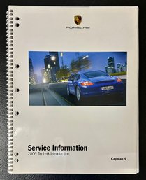 2006 Porsche Cayman S Coupe Shop Service Repair Technical Information Manual
