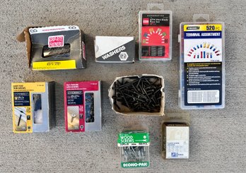 Miscellaneous Lot Of Fasteners - 9 Boxes