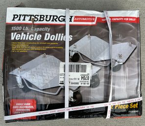 Set Of 2 Pittsburgh Automotive 1500lbs Dollies