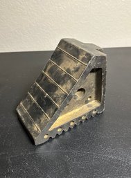 Rubber Wheel Chock - 6 Inches Tall