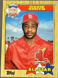 1986 Ozzie Smith N.L. All Star Topps St Louis Cardinals #598