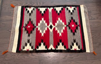 Beautiful Navajo Wool Saddle Rug