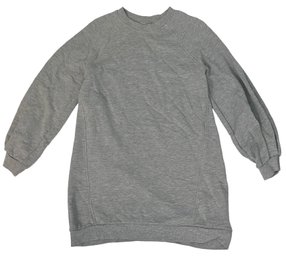 Topshop Grey Oversized Sweatshirt Dress Size Womens 6