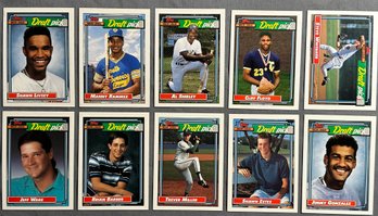 1992 Topps Major League Draft Pick Lot Of 10