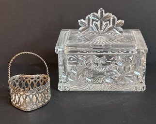 Beautiful Decorative Storage Containers - Set Of 2