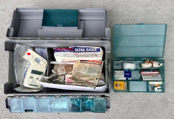Rubbermaid Medical Safety Box With First Aid Kit