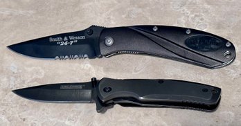 Smith & Wesson & Tac-force Knives - Lot Of 2