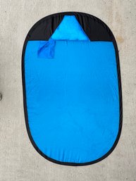 Blue Foldable Beach Mat W/ Case