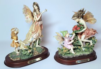 DaVinci Collection Fairy Statues. Lot Of 2