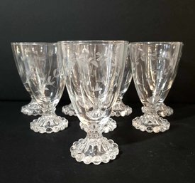 Clear Cocktail Glasses - Set Of  8