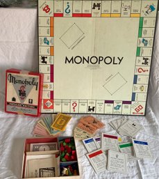 Vintage 1951 Monopoly Game