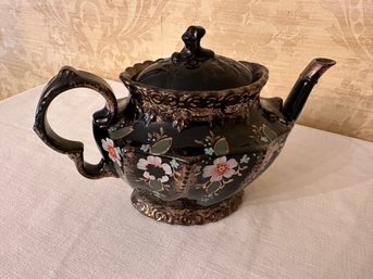 Porcelain Flowered Teapot