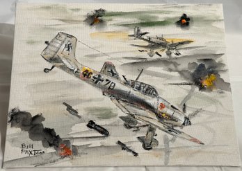 Bill Paxton, Acrylic Paintings Of Junkers JU 87