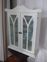 Wall Cabinet With Glass Shelving