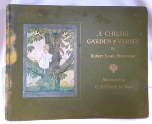 A Childs Garden Of Verses Hardbound Book.