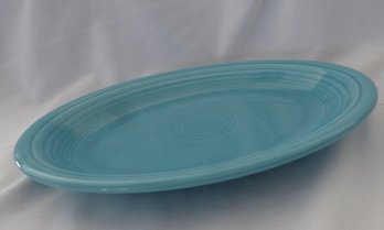 Fiesta Fiestaware Turquoise Oval Platter