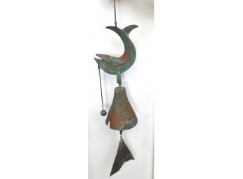 Cast Iron Whale Chimes