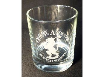 Old St. Andrews Scotch Whiskey Glass