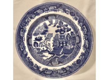 Blue Asian-style Plate.