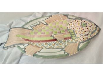 Ceramic Fish Platter