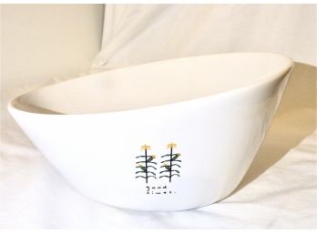 Dale Thomas Designer White Ceramic Bowl