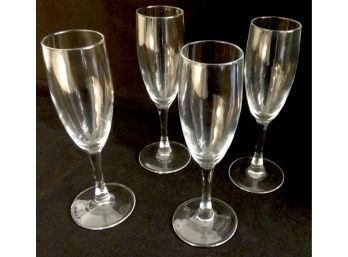 Set Of 4 Champagne Flutes
