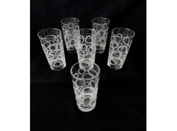 Set Of 6 Beverage Glasses