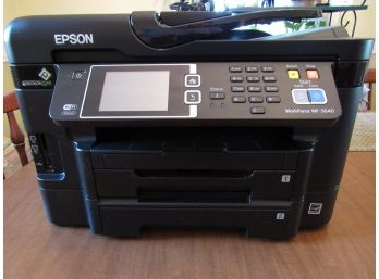 Epson WorkForce WF-3640 Wireless All-in-One Inkjet Printer Copier Scanner