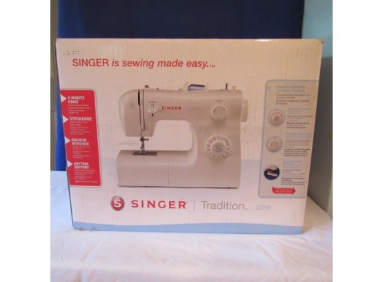 Brand NEW Singer Sewing Machine Tradition 2259, In Original Box. #2313