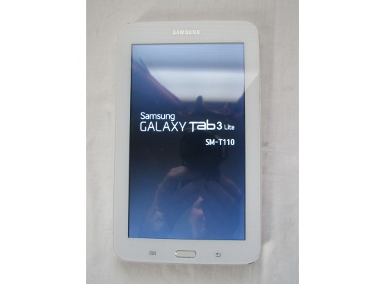 Samsung Galaxy Tab 3 Lite SM-T110 No Power Cord Included