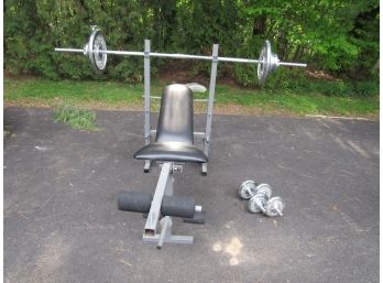 Bench And Weight Set