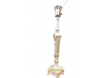 Rembrandt Lamps Trophy Urn Green Marble