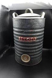 Vintage Igloo Galvanized Steel Cooler