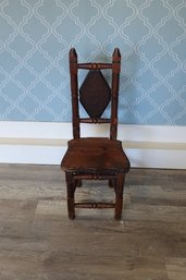 Vintage Wooden Childs Chair 2